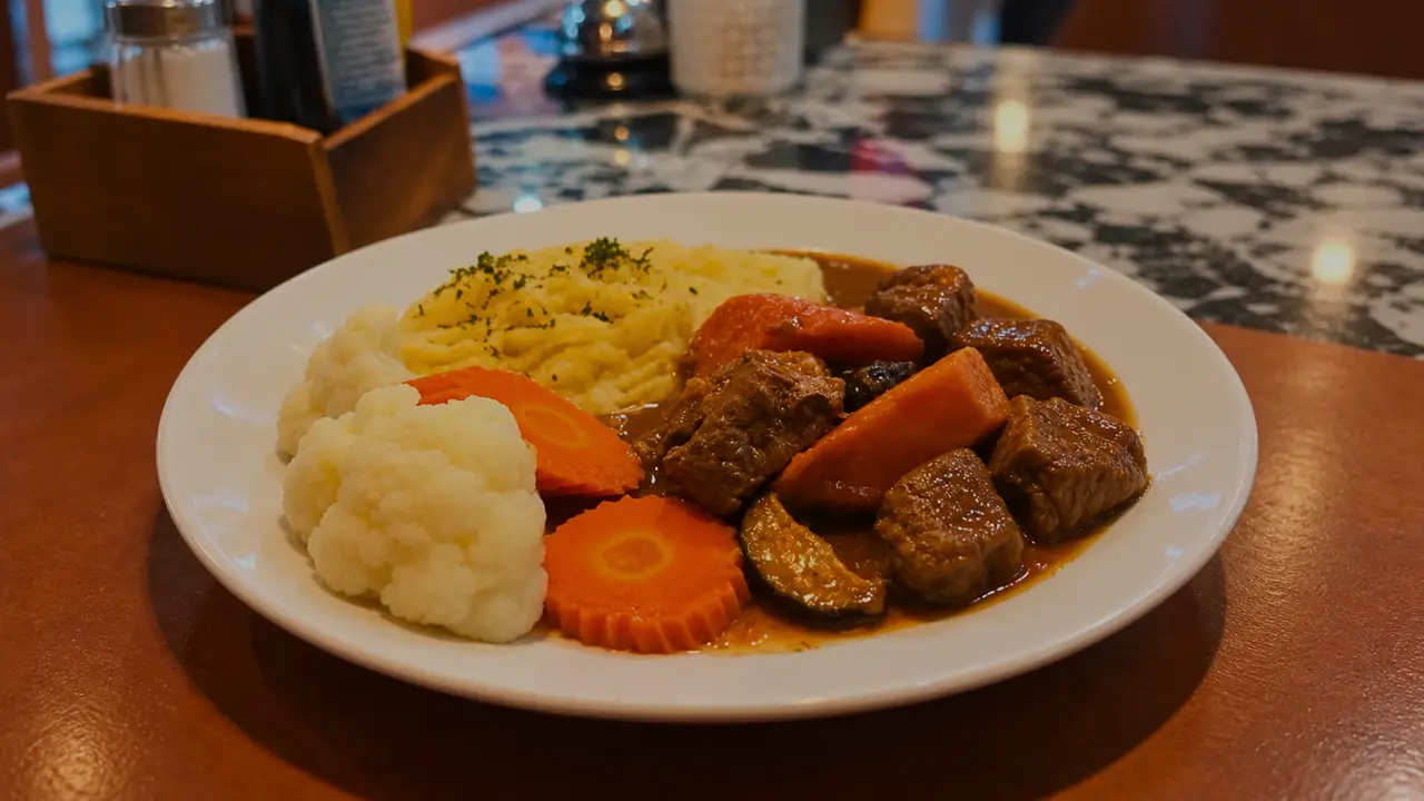 Golden View Pattaya Kitchen and Bar food