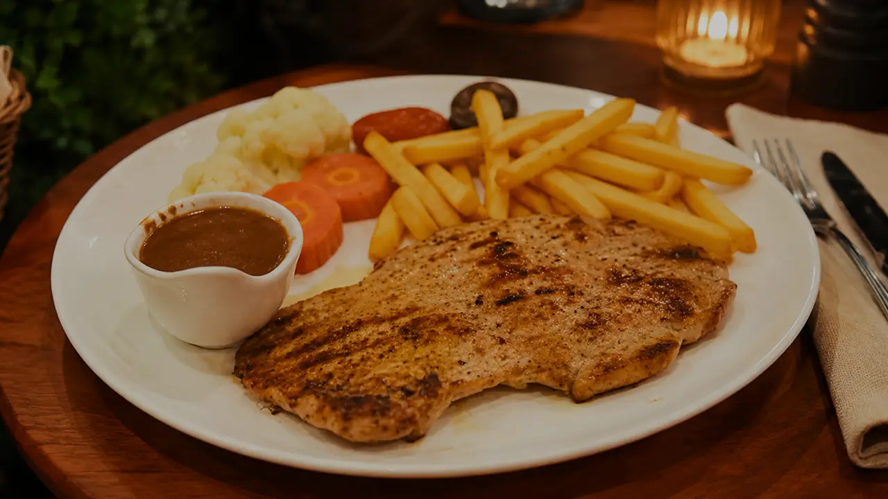 Golden View Pattaya Kitchen and Bar food